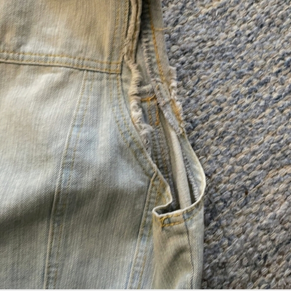 Girls sz large vintage crop jean vest - Picture 2 of 5